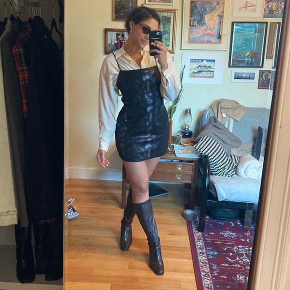 UO Snakeskin Mini Dress - Picture 12 of 12